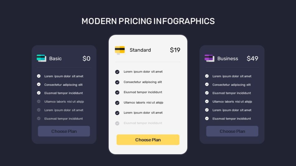 Simple Pricing Package Template for Google Slides SlideKit Simple Pricing Package Template for Google Slides SlideKit