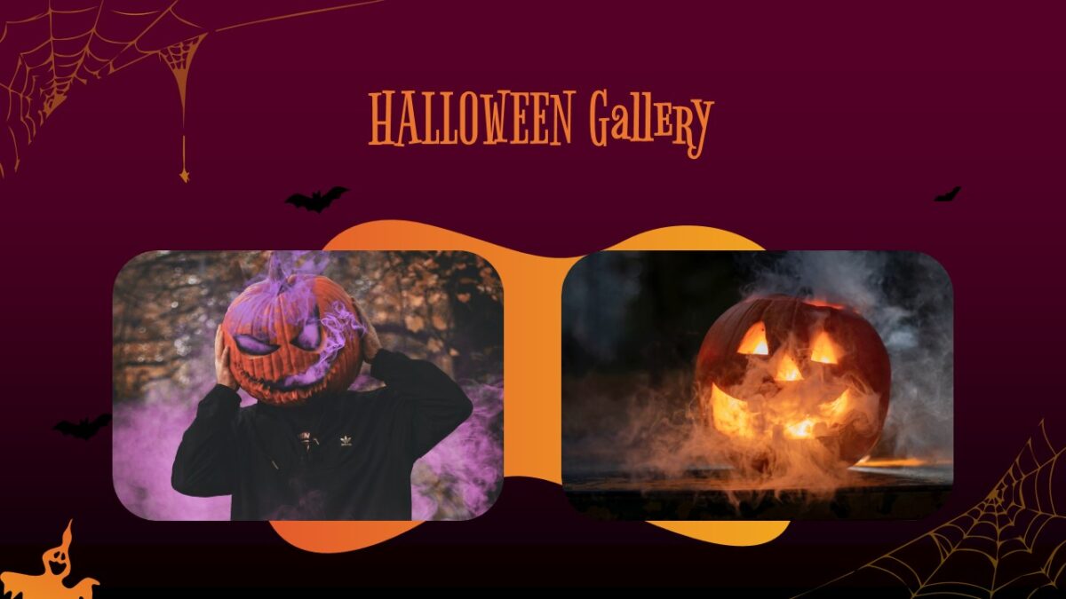 Gallery Slide of Free Halloween Presentation Template SlideKit Gallery Slide of Free Halloween Presentation Template SlideKit