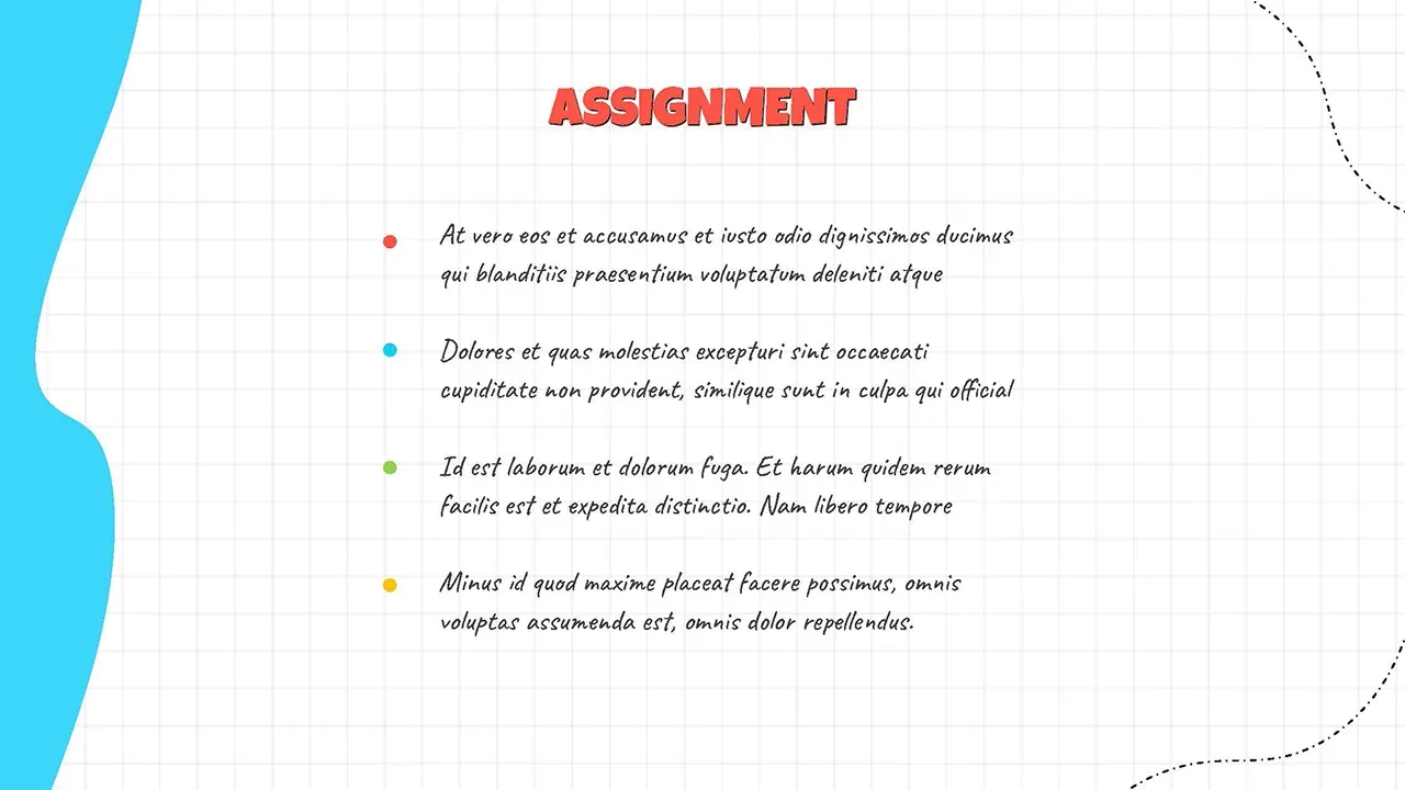 free Google slides assignment templates for teachers