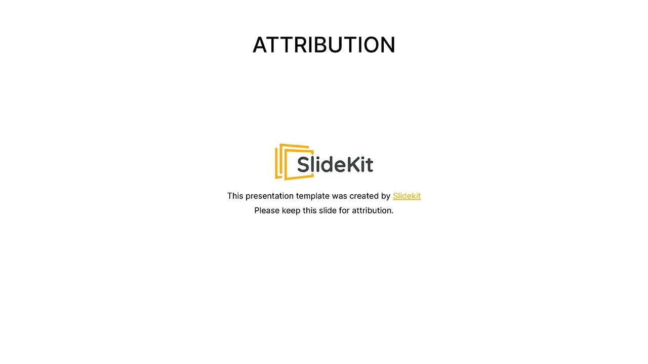 free Google slides attribution templates for teachers