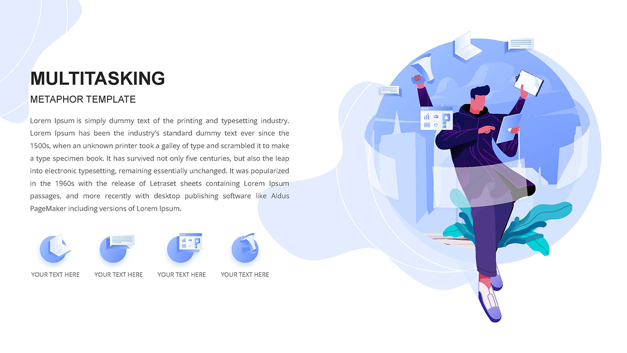Free Powerpoint Templates Multitasking