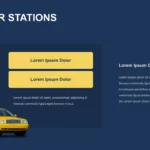Our stations slide in free cab and taxi templates