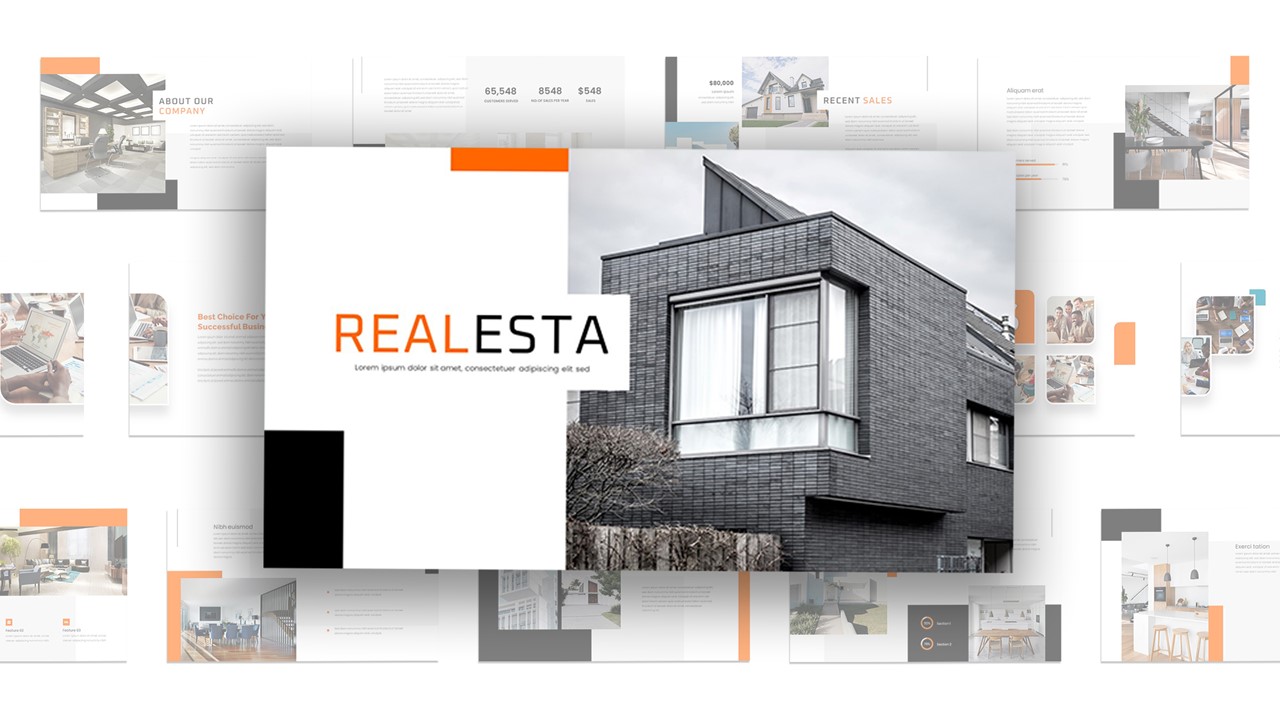 Real Estate Powerpoint Template 1