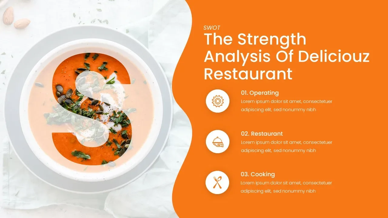 Food and Restaurant Presentation Template - SlideKit