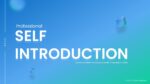 Self Introduction PowerPoint Template