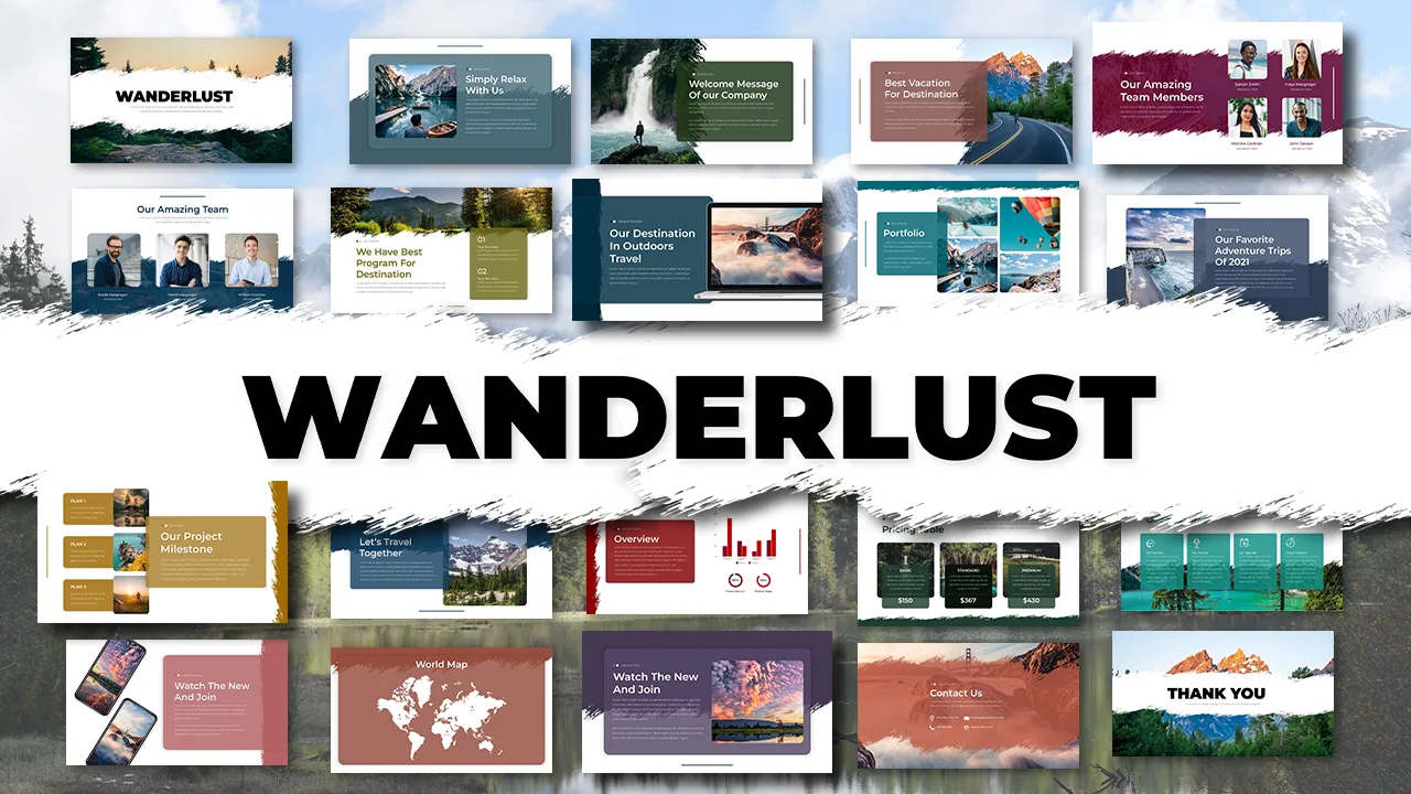 travel presentation template google slides