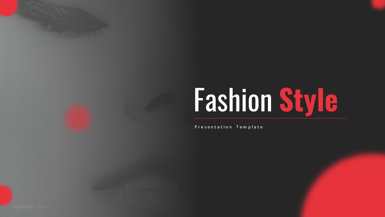 Fashion Style Powerpoint Template 1