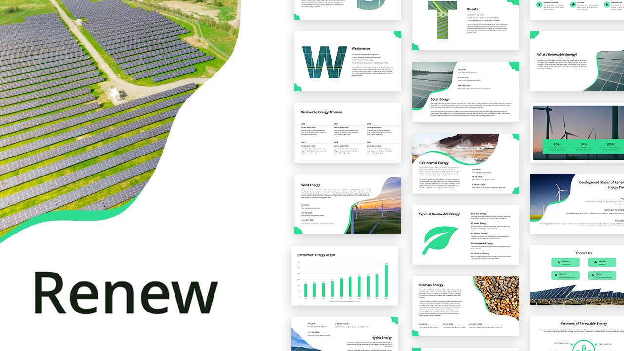 Renewable Energy Ppt Template 1