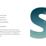 SWOT analysis template in renewable energy presentation google slides theme