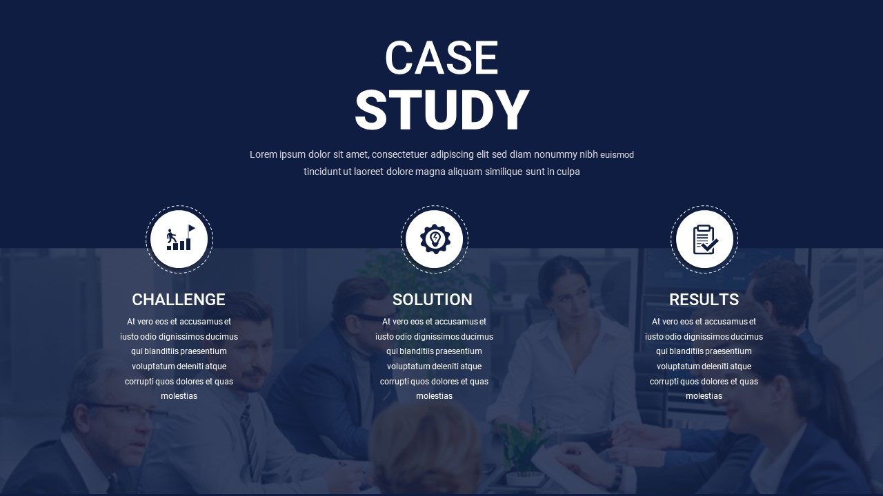 business case study google slides template
