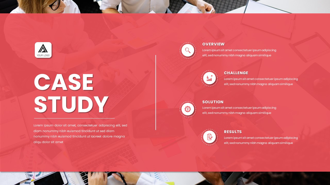 business case study google slides template