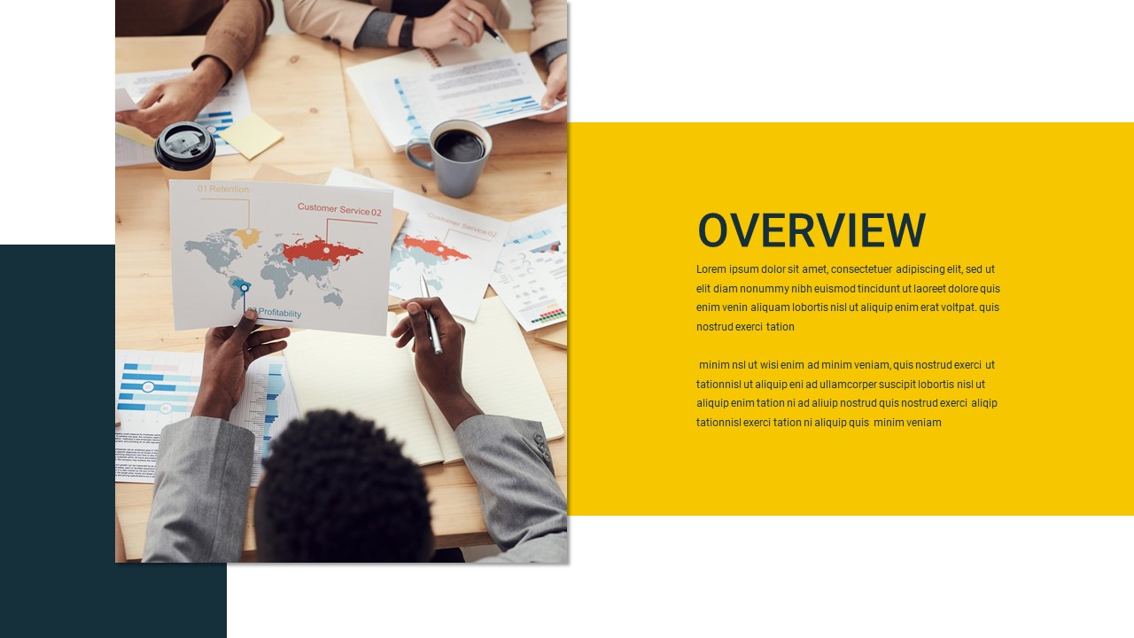 results slide in business case study templates for google slides SlideKit