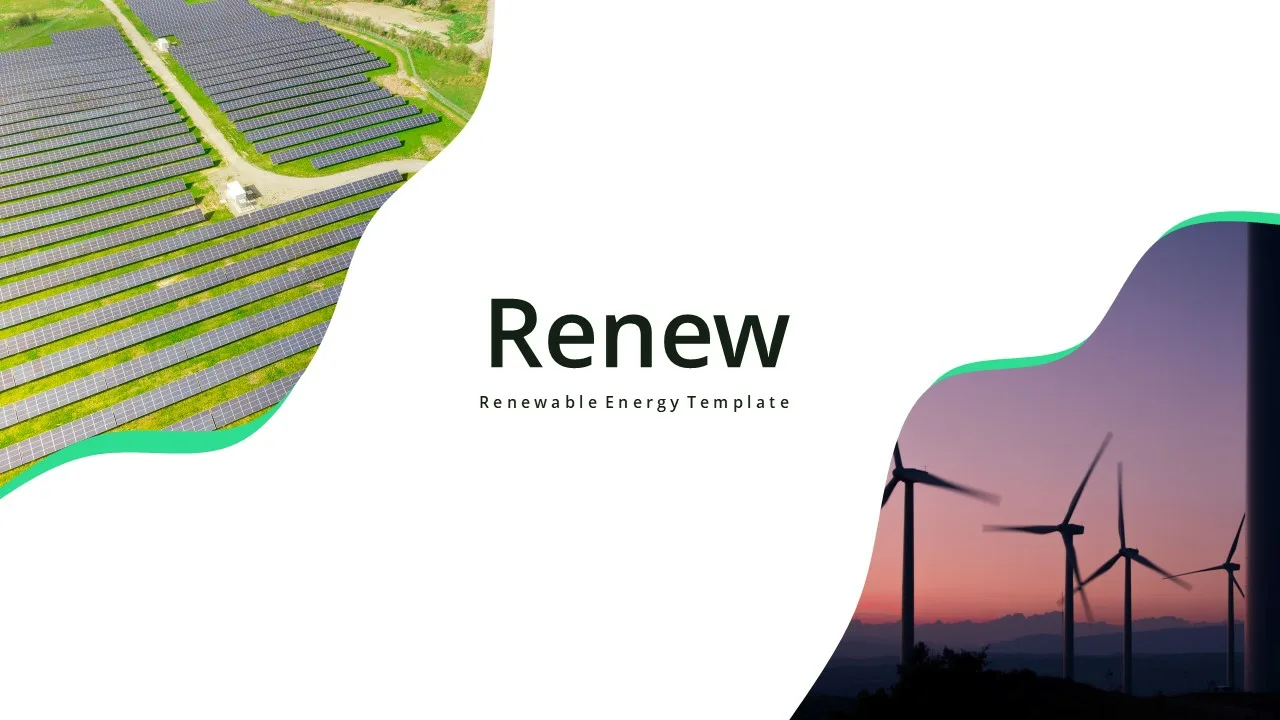 renewable energy presentation template for google slides