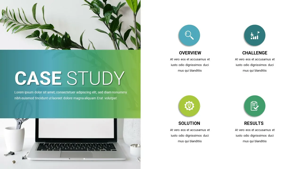 business case study google slides template