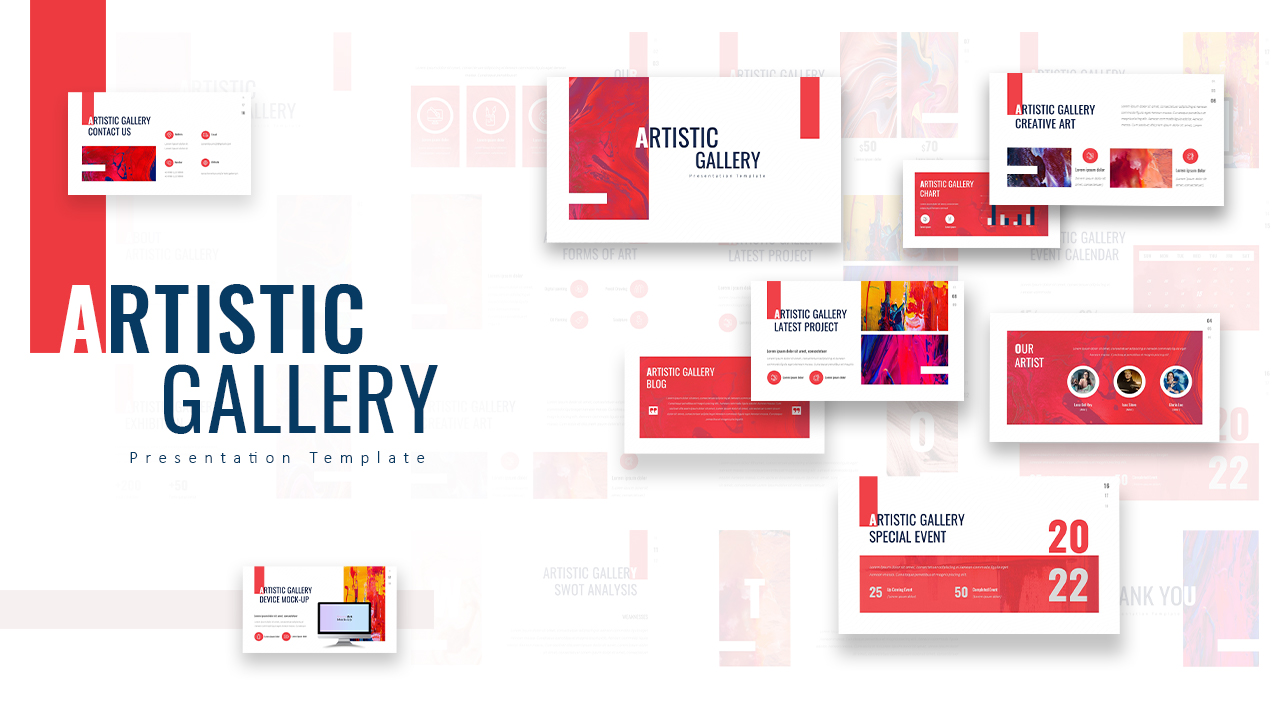 Art Gallery Presentation Template 1