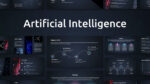 Artificial Intelligence Presentation Cover Slide