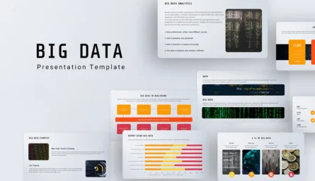 Big Data Presentation Template Cover Image