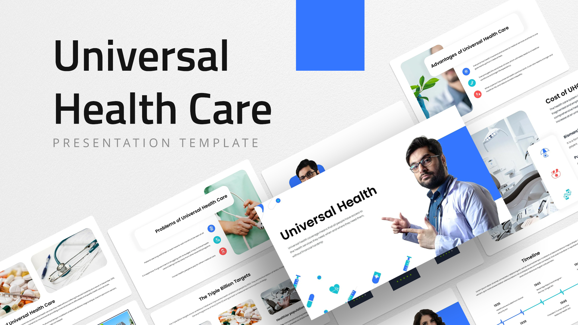 Universal Health Care Presentation Cover Image