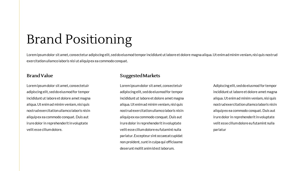 free brand presentation templates for google slides