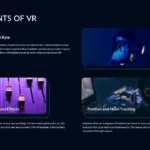 components of VR slide in Virtual Reality google slides templates