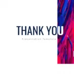 thank you template in art google slides theme