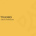 thanks slide in free brand logo presentation templates for google slides