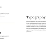 typography template in free brand presentation templates for google slides