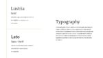 typography template in free brand presentation templates for google slides