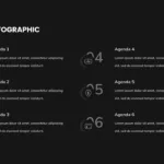 6 Step Creative Agenda Slide Theme for Google Slides