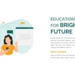 Aesthetic E-Learning Presentation Theme for Google Slides