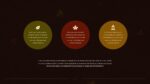 Autumn google slides template with infographics
