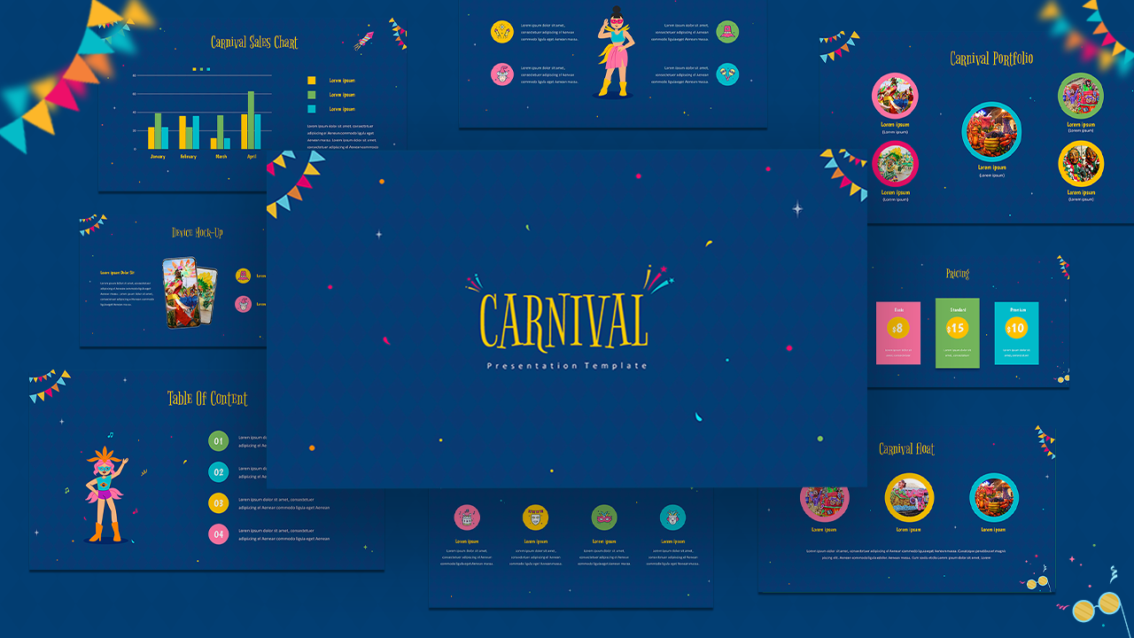 Carnival Powerpoint Templates 1