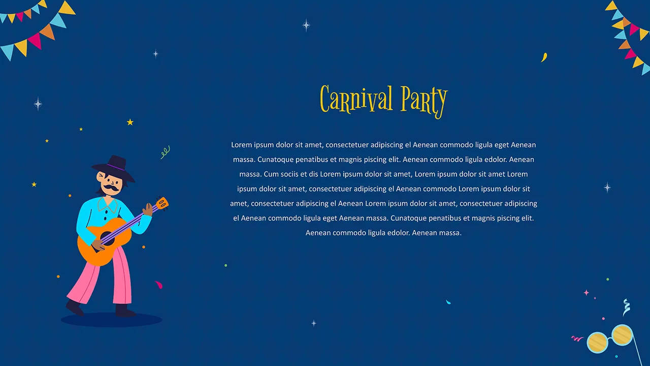 Carnival Slides Free Template for Google Slides