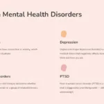 Common mental health disorders slide for free mental health slides template