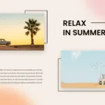 Creative summer template for google slides perfect for business presentation