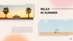 Creative summer template for google slides perfect for business presentation