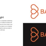 Dark and light theme logo design for google slides free brand presentation templates