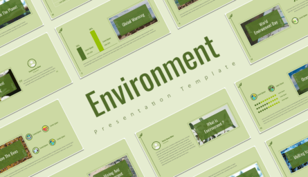 Environment Google Slides Theme Cover Slide