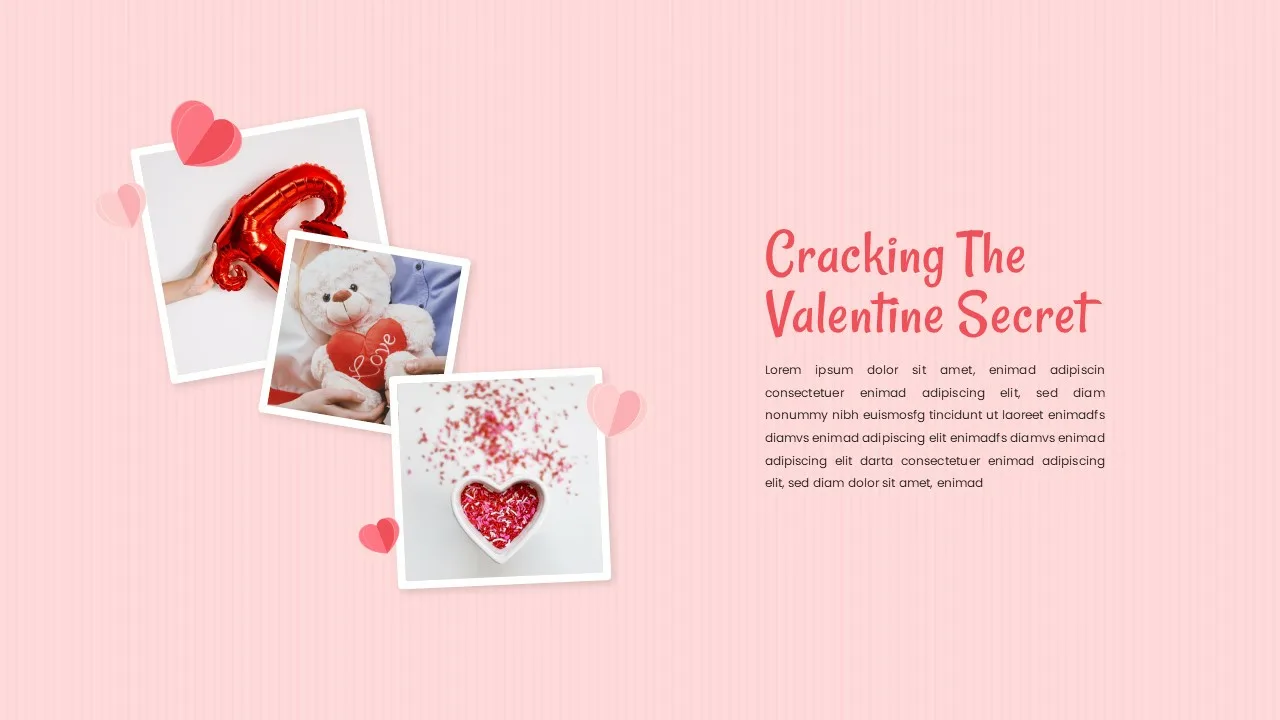 Free Creative Valentines Google Slides Template