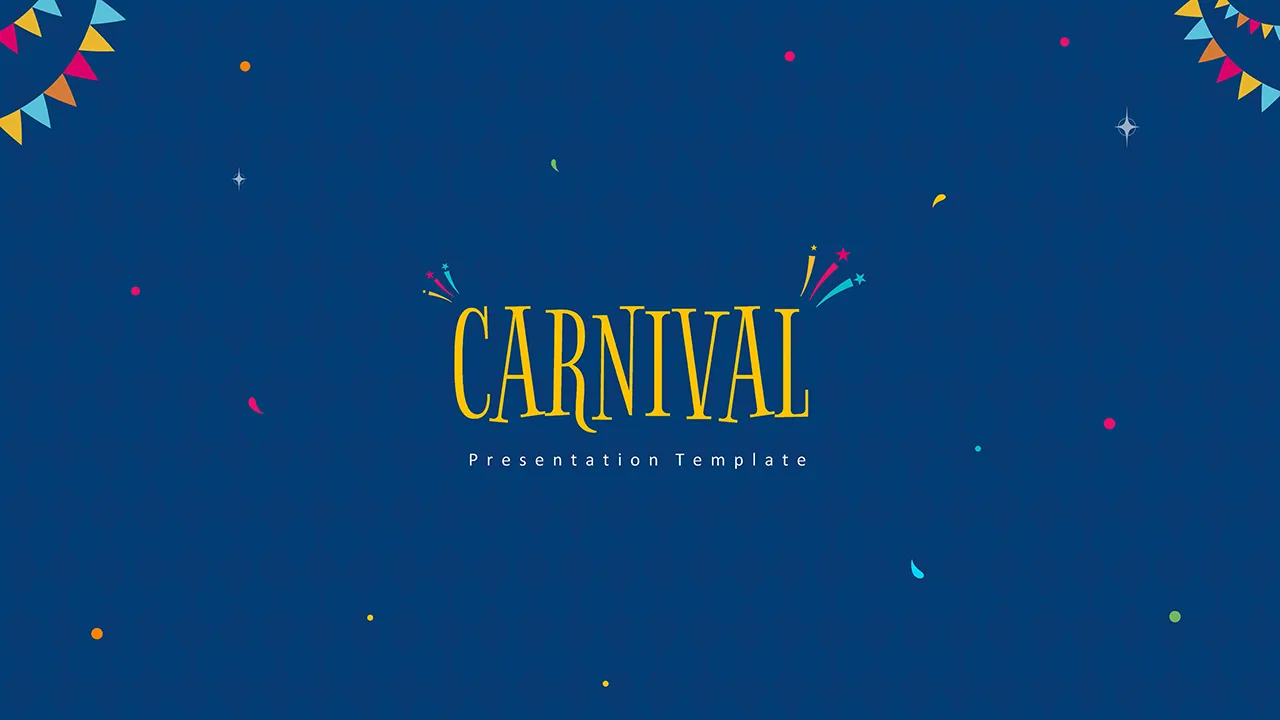 Free Google Slides Carnival Template Title Slide