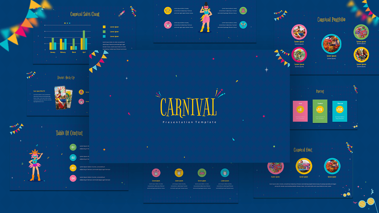 Free Google Slides Carnival Templates Cover Slide