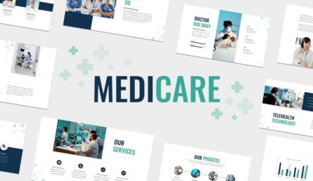 Free Healthcare Presentation Templates for Google Slides Cover Slide