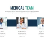 Free Healthcare Presentation Templates for Google Slides Medical Team Introduction Slide