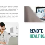 Free Healthcare Presentation for Google Slides Online Doctor Consultation Slide