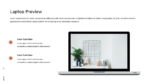 Free Laptop Preview PowerPoint Presentation Template