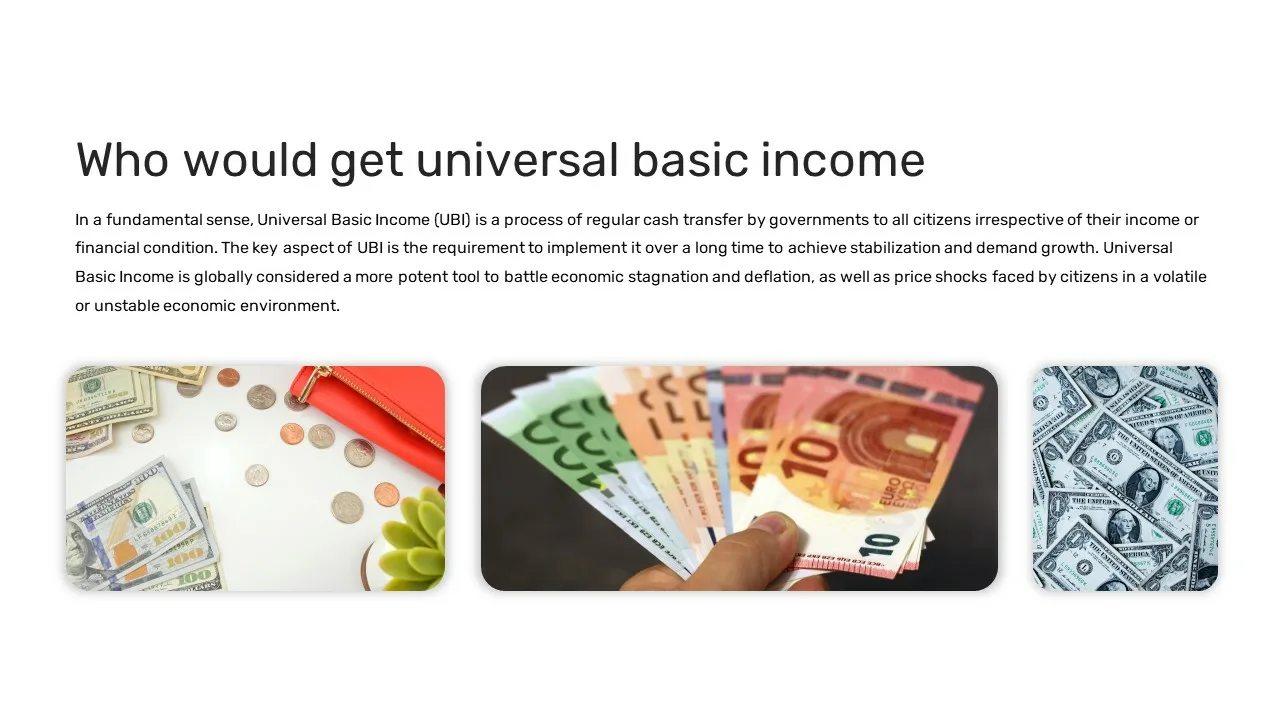 Free Universal Basic Income Google Slides Template