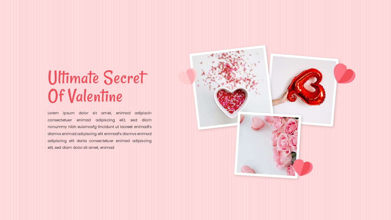 Free Valentine’s Day Google Slides Template with Creative Design