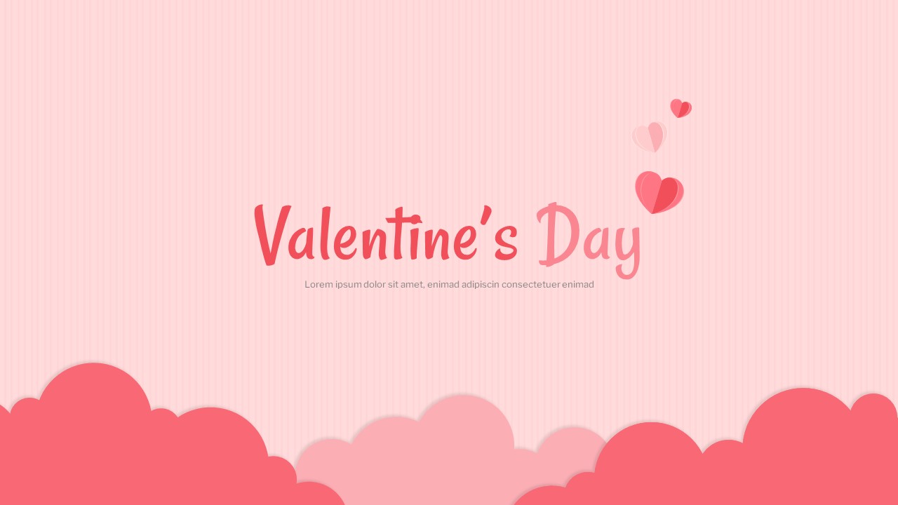 Free Valentines Day Google Slides Theme Title Slide