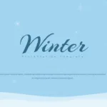 Free Winter Google Slides Theme Title Slide