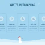 Free Winter Theme Google Slides Template with Infographics